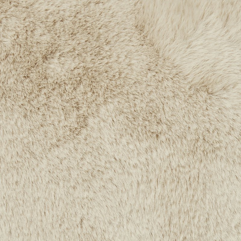 Valentine - Fluffy heart cushion - Beige