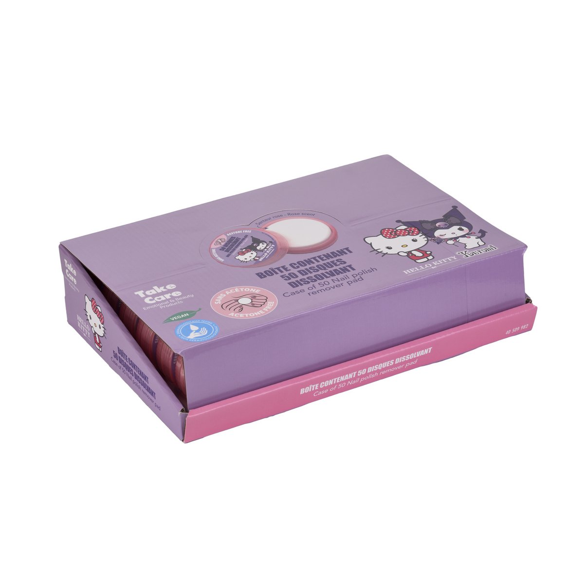 Box of 50 dissolving discs hello Kitty & Friends