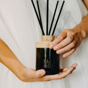 WOO Sustainable Reed Diffuser | Upcycled Wine Bottle | 100 ml