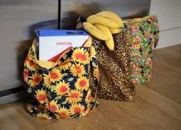 Einkaufstasche, wiederverwendbare Einkaufstasche, Einkaufstüte, große Einkaufstasche, Öko-Tasche, umweltfreundlich, plastikfrei, Zero Waste