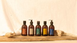 Peeling-Flüssigseife mit Honig und Zitrone 300 ml