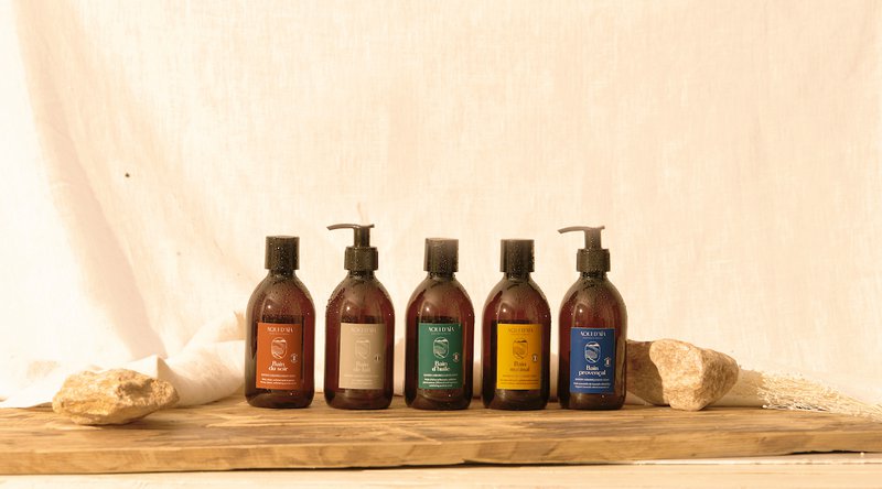 Peeling-Flüssigseife mit Honig und Zitrone 300 ml