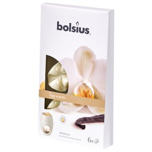 Bolsius Meltable scented wax Vanilla 6 pcs