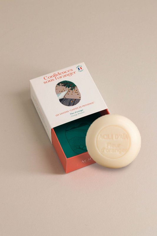 Mydło z kwiatami pomarańczy, 100g