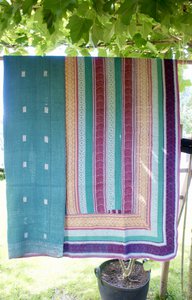 Vintage Kantha Quilt