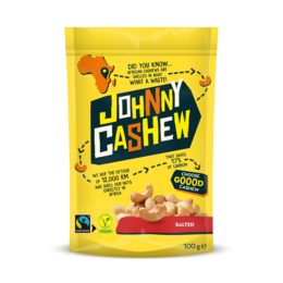Johnny Cashew Ristet Saltet 100g