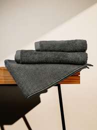 Pamukia GOTS Organic Cotton Bathroom Set for One – Towel, Bath Towel & Bath Mat | Essence Collection