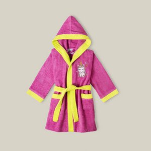 BATHROBE - S - 2-4 - FUCHSIA