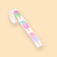 Sticker on a roll - Ice - PET material