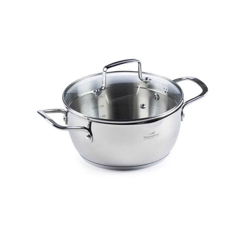 Pour & Cook Casserole with glass lid - 24x17 cm