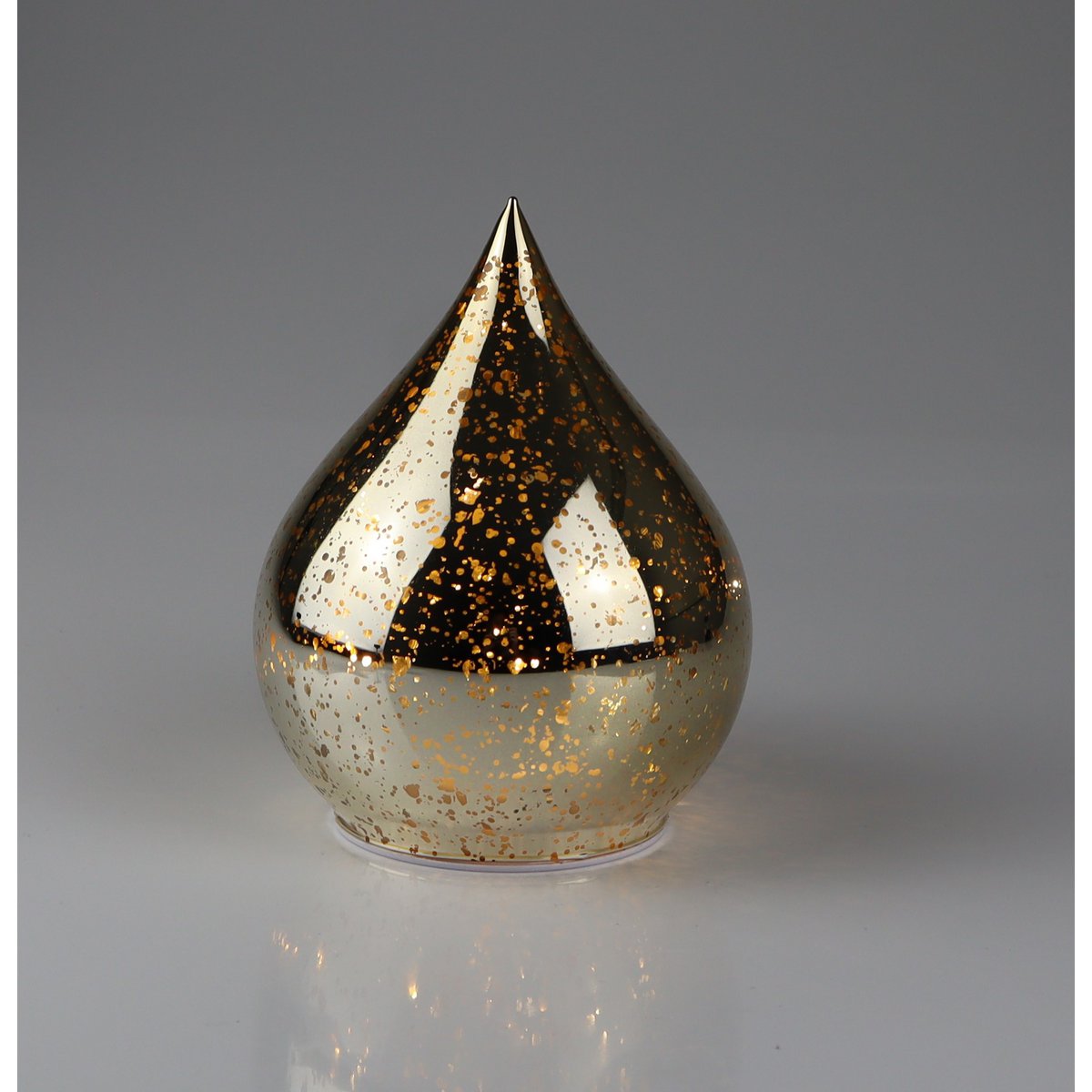 LED Zwiebel gold Glas 10*14 VE:6