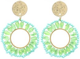 H-A8.2  E221-600-7 S. Steel Earrings 4cm