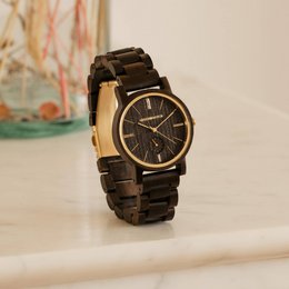 Greenwatch | Klassisk | Træur Unisex | Ibenholt