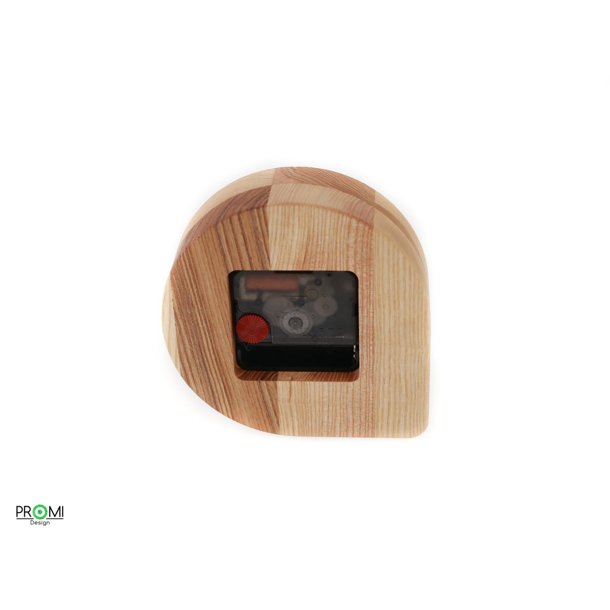 Reloj de madera, reloj de mesa de madera, reloj de escritorio, reloj moderno, reloj de madera, mini reloj