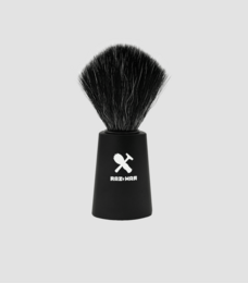 Sort fiberbarberbørste