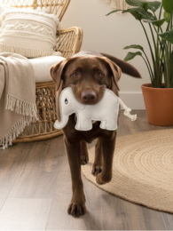 COMPAÑERO. Juguete de cuero para perros "Elefante"