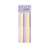 Golden Amethyst | Ordinate Lange Seitenmarker Transparente Haftnotizen Sticky Notes Bunte Seitenmarkierungen Klebrige Index-Register für Annotieren Bücher,Highlighter Strips zum Hervorheben