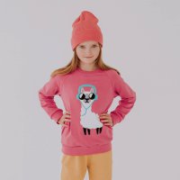 Lama-Sweatshirt für Kinder