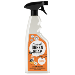 Orange and jasmine scented kitchen cleaner spray in a 500ml bottle.