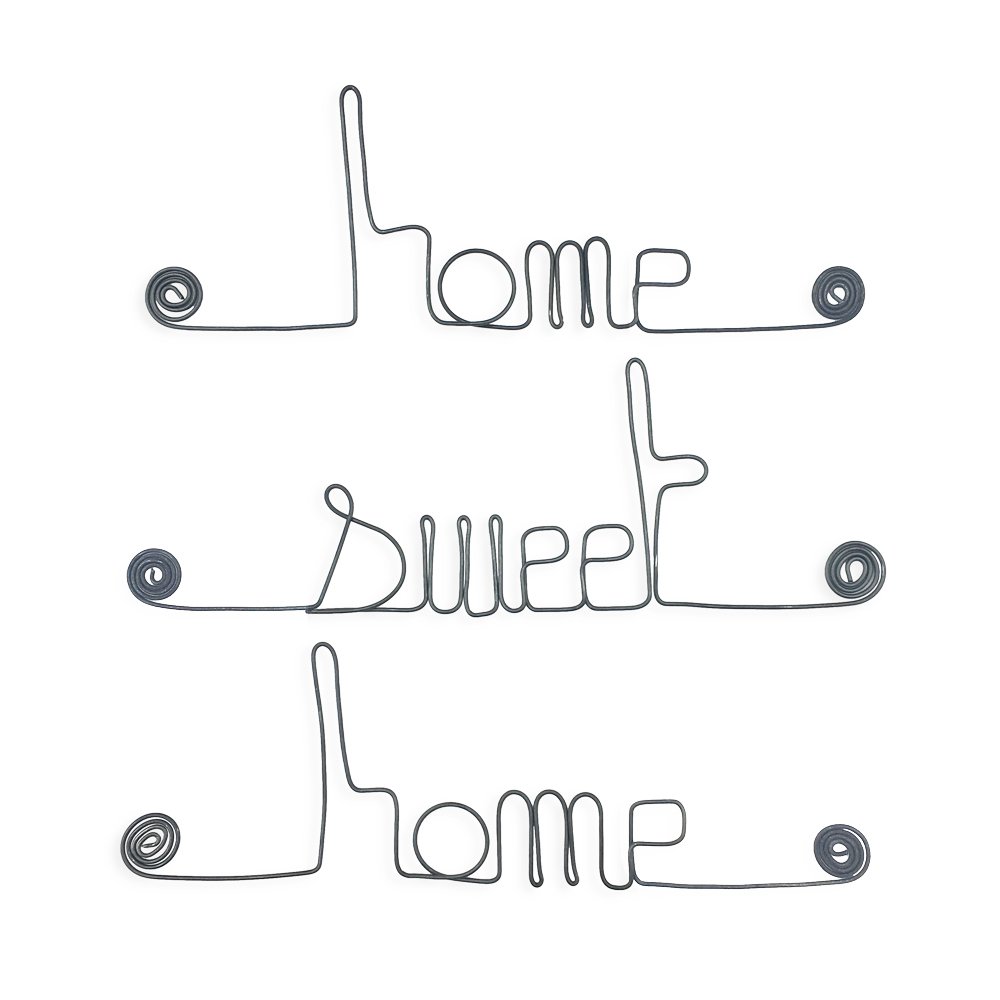 10% DI SCONTO Pacchetto di implementazione: Decorazione da parete in filo metallico “HOUSE”.