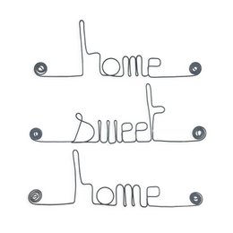 10% DI SCONTO Pacchetto di implementazione: Decorazione da parete in filo metallico “HOUSE”.
