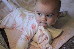 Konijnenpyjama met rits