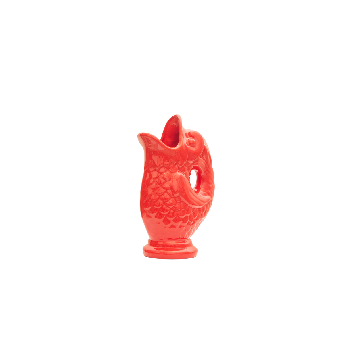 Pez de Cerámica (Rojo)