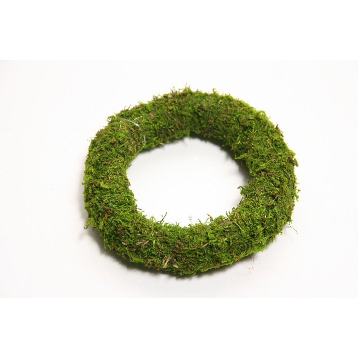 Moss wreath, 25cm, green