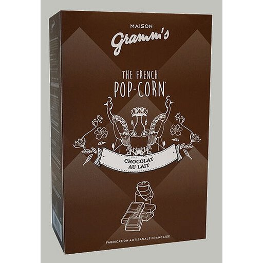 Caramel Popcorn coated with milk chocolate (100g)
