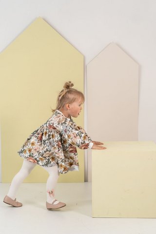 ABIGAIL FLOWERS meisjesjurk