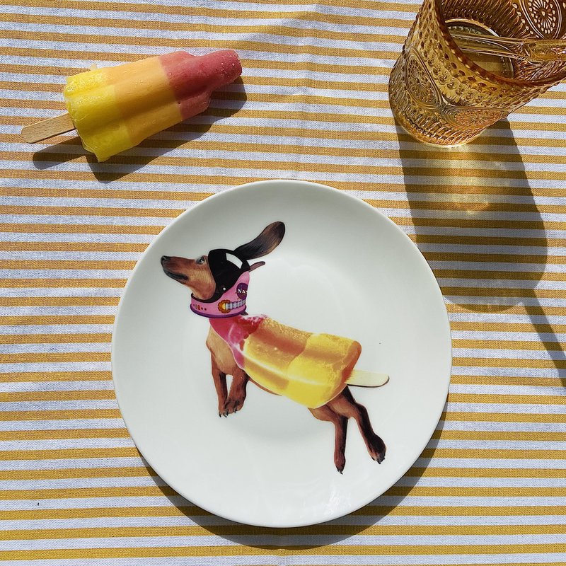 Sweet Wieners - Set of 6 pastry plates