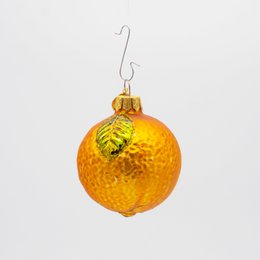 Orange træ dekorationer
