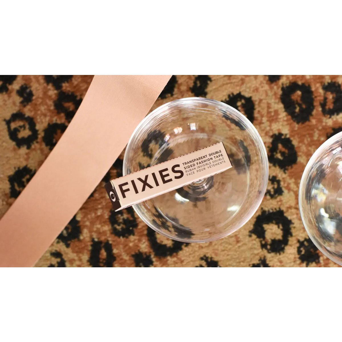 Fixies – Transparante dubbelzijdige kledingtape