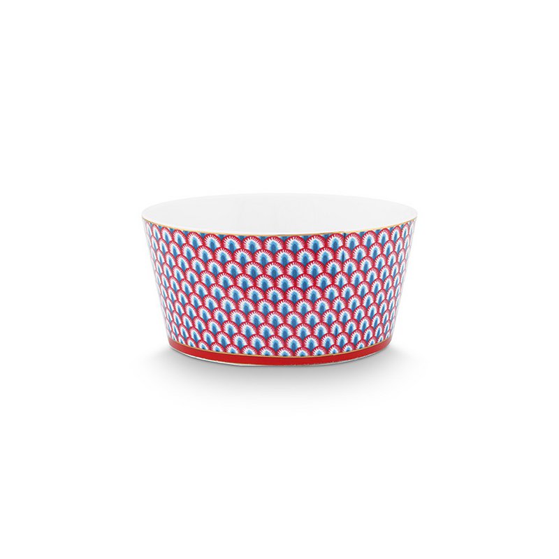 Giftset Bowls Oriental Flower Festival Blue 12cm