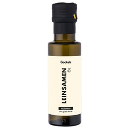 Flaxseed oil – liquid gold for health and taste