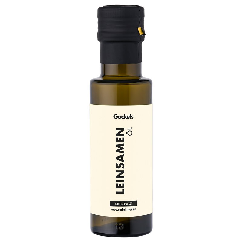 Flaxseed oil – liquid gold for health and taste