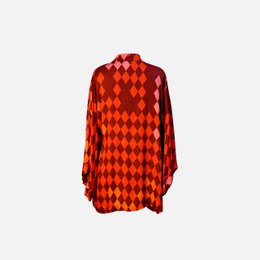 Kurzer Kimono, MEDEA, rot