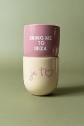 Tasse Sisi à la main, apporte-moi à ibiza