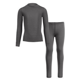 Ensemble manches longues enfant 160 Merino Perfect Grey