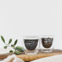 Thermo glasses set "You are magical" 80ml
