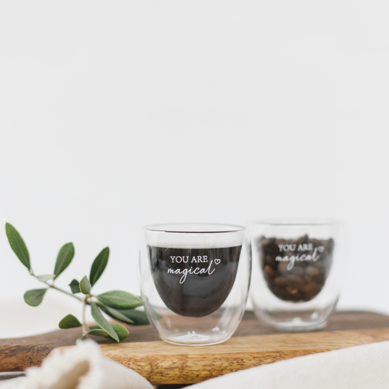 Thermo glasses set "You are magical" 80ml
