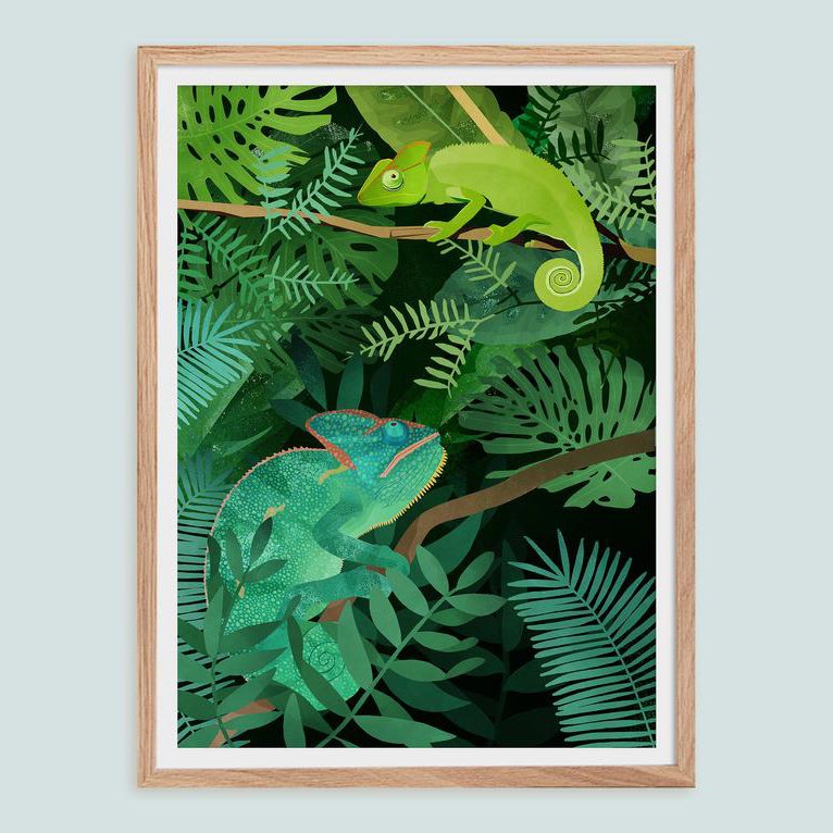 Poster - Chameleons