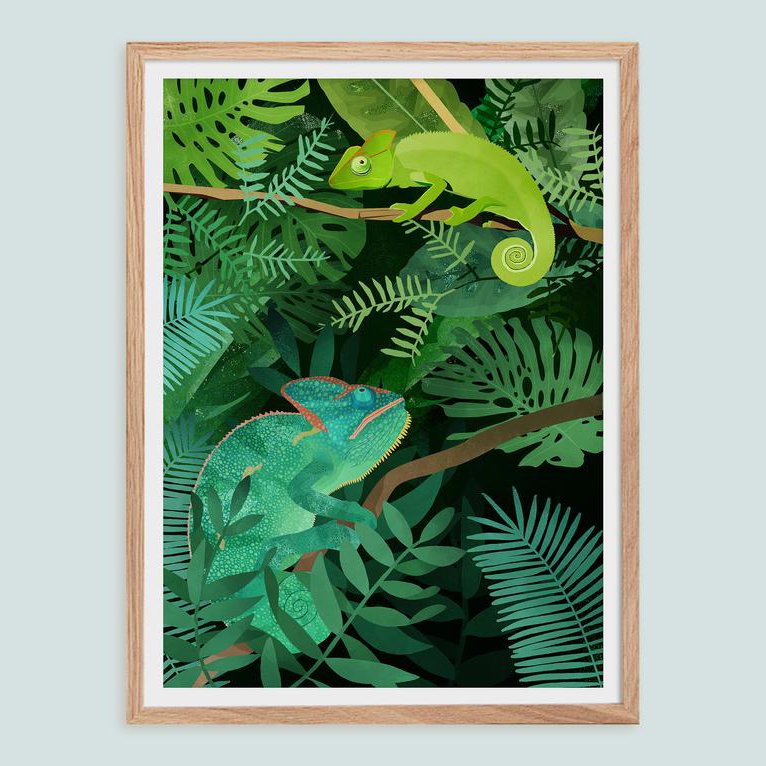 Poster - Chameleons