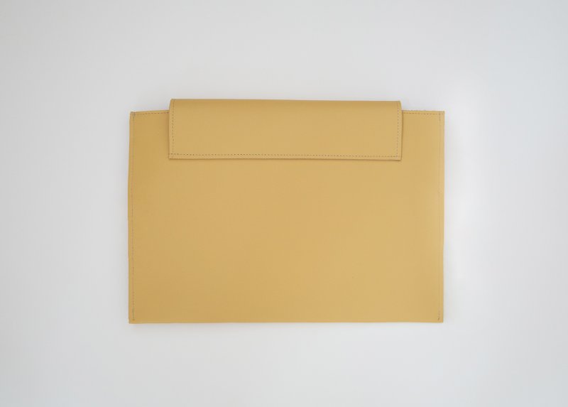 computerdæksel | laptop sleeve 14" | blød gul