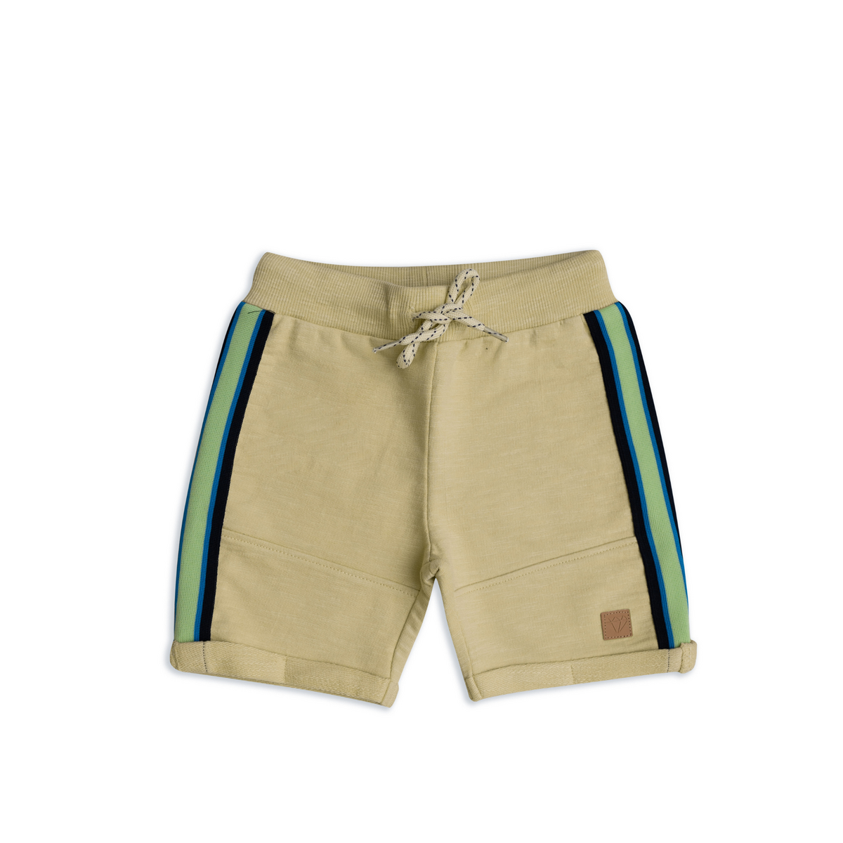 Baby Jongens Shorts "Semolina" (Side Stripe Detail)
