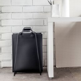 Borsa tote VAASA in pelle nera