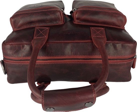 Shoulder bag Laptop bag Red Cowboybag Large Bag Work Bag Learning Handbag