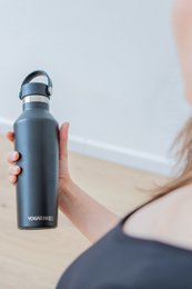 Bouteille d'eau Edelstahl avec Sportverschluss