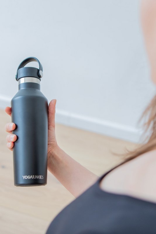 Edelstahl-Wasserflasche mit Sportverschluss
