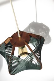 Klein lampje / donkergroen